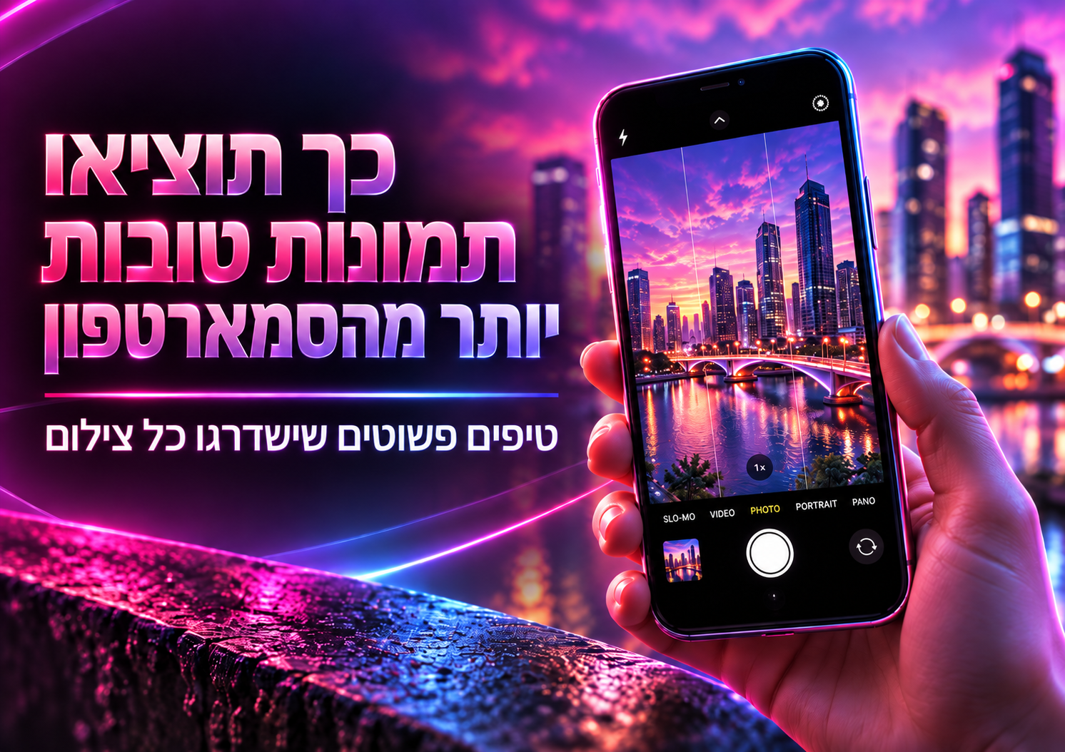 תמונות טובות יותר מהסמארטפון